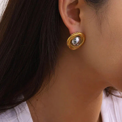 Ariadne 18k Gold Earrings
