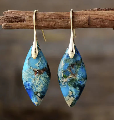 Sophia | Dangle Earrings with Freshwater Pearl and Shell Accents