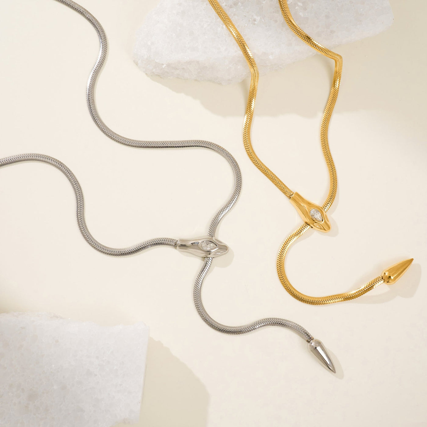 Timeless Serpentine Chain Necklace