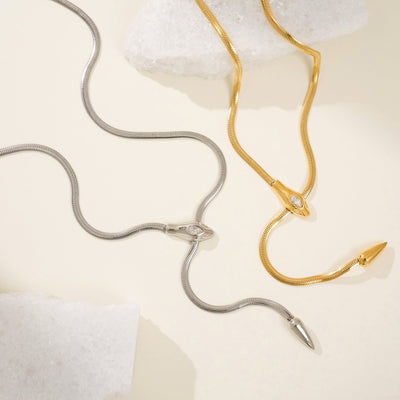 Timeless Serpentine Chain Necklace