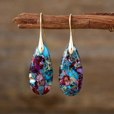 Mia | Bohemian-Inspired Waterdrop Earrings