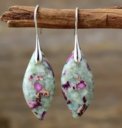 Sophia | Dangle Earrings with Freshwater Pearl and Shell Accents