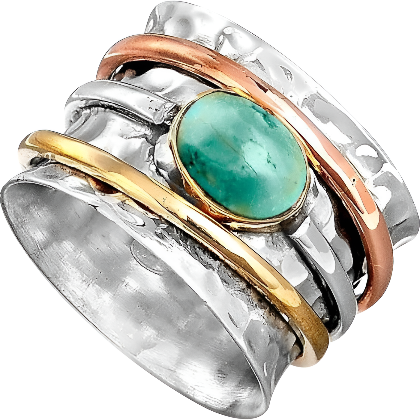 Turquoise Bohemian Wrap Ring