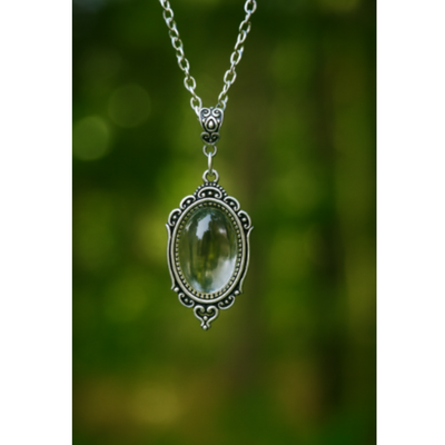 Moonstone Necklace by Cyra