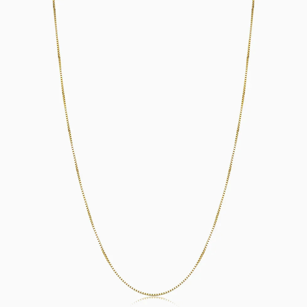 Bodega™ Gold Box Pendant Necklace