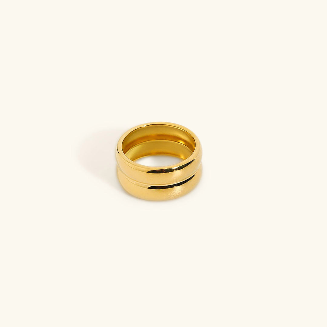 18k Gold Zelle Ring