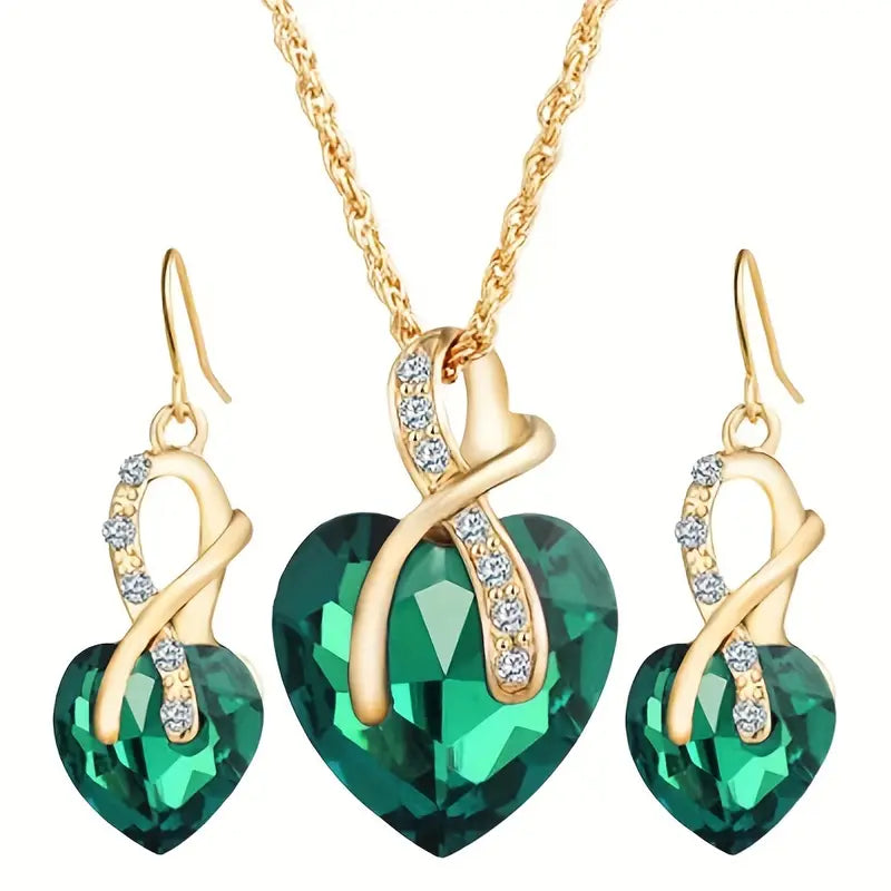 Gold Selena Marisse Jewelry Set