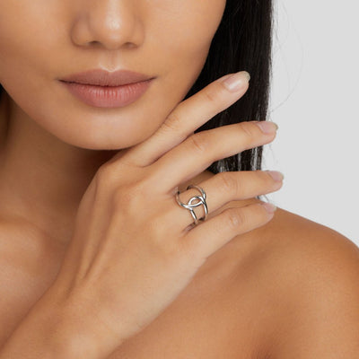 Silver Astrid Ring