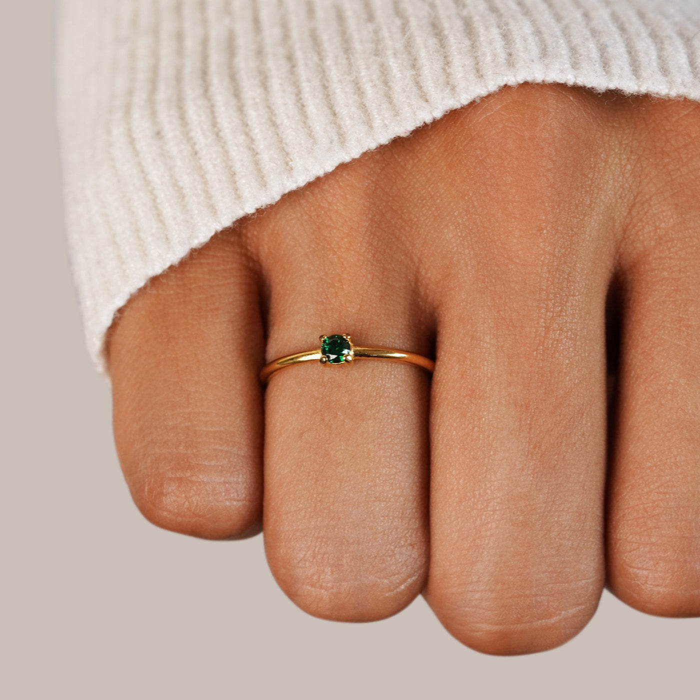 16k Gold Birthstone Rings