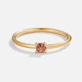 14k Gold Birthstone Ring