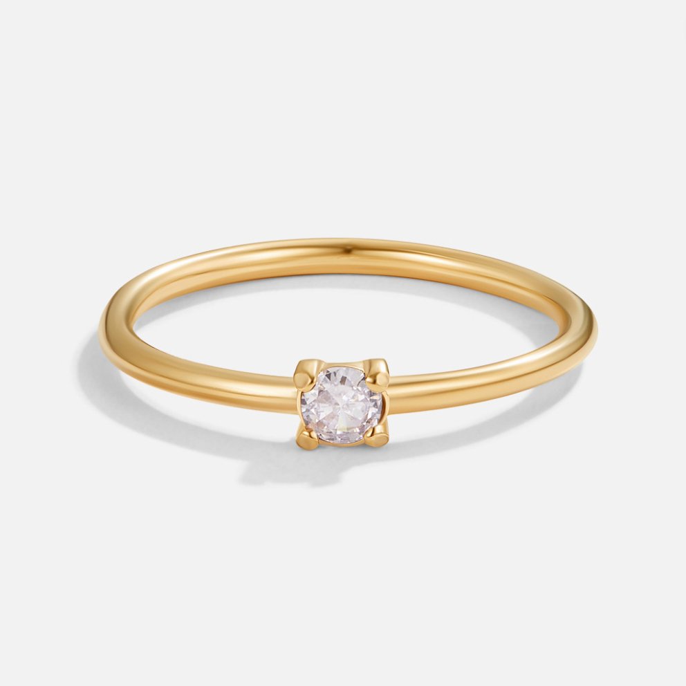 16k Gold Birthstone Rings