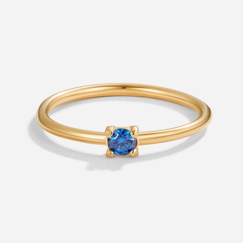 16k Gold Birthstone Rings
