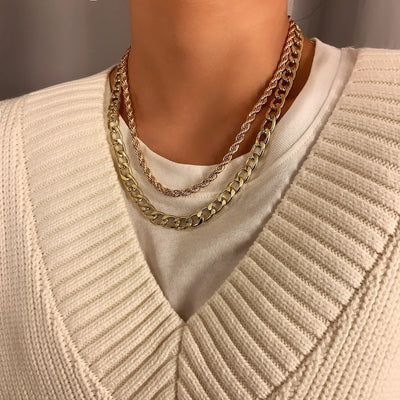 Bianca Rope Necklace in 18k Gold