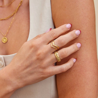 Esme | Celestial Gold Band