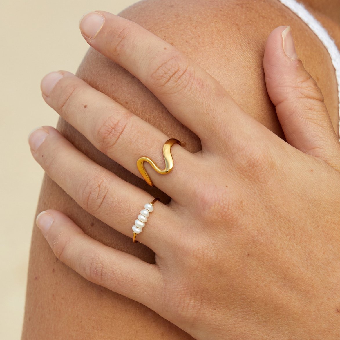 Danna | Grace - Elegant Freshwater Pearl Ring