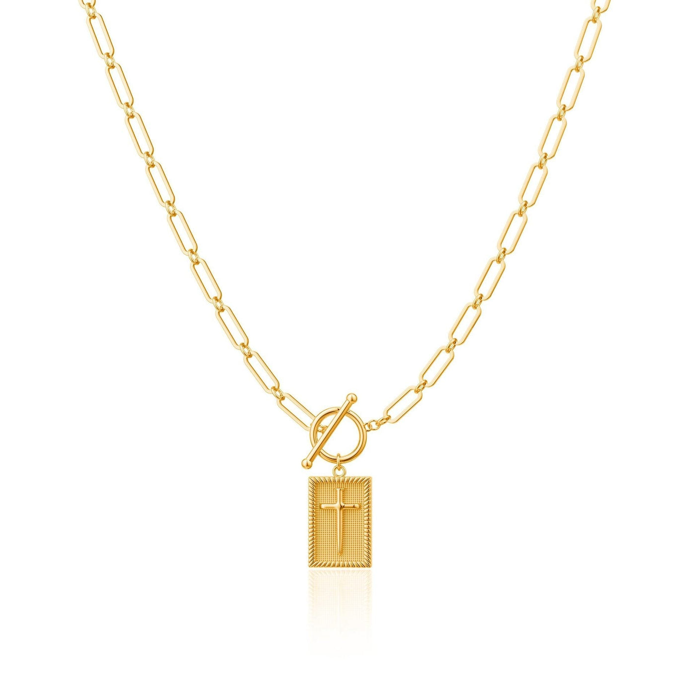 Logan | Distinctive Elegant Cross Pendant Necklace