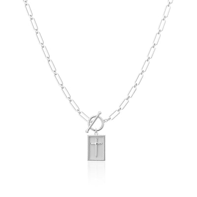Logan | Distinctive Elegant Cross Pendant Necklace