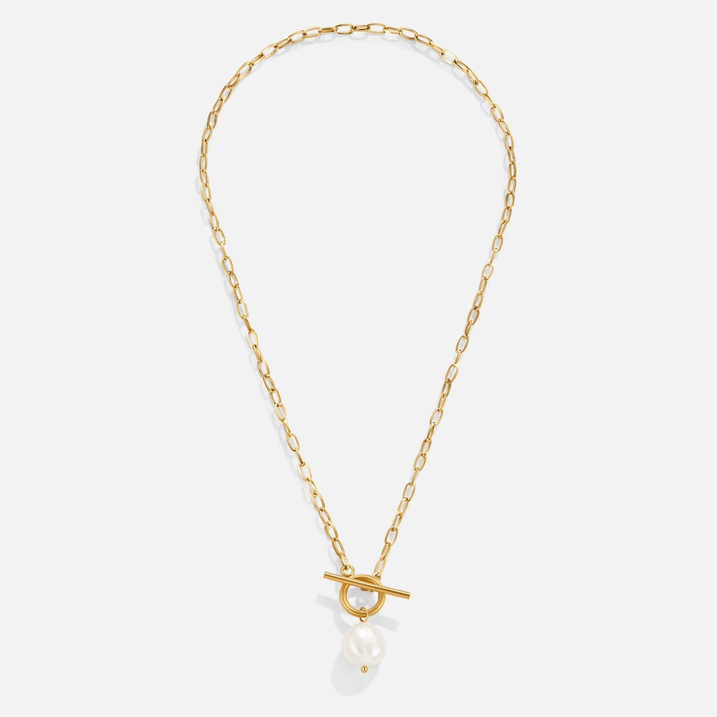 Eva Freshwater Pearl Gold Necklace