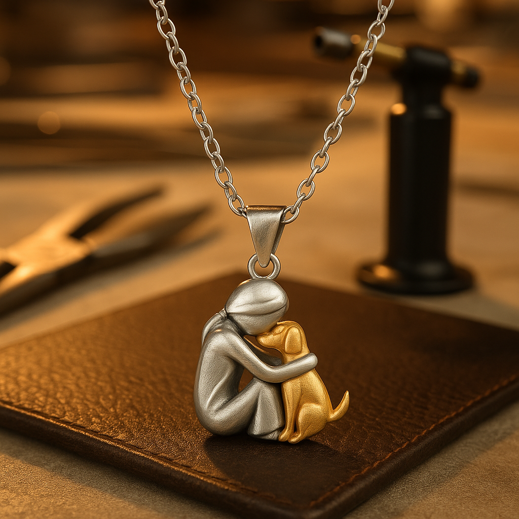 Embrace Pendant Necklace