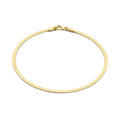 14k Gold Sun Snake Bracelet