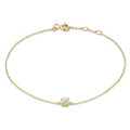 14k Gold Cléa Moissanite Bracelet