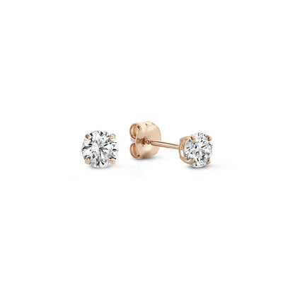 Larmes™ | Gold Stone Stud Earrings" can be rewritten as "Larmes™ | Elegant Gold Stone Stud Earrings.