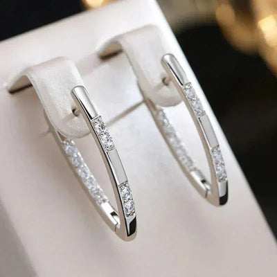Elegant Zirconia Stone Earrings