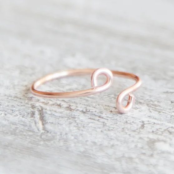 Classic Rose-Inspired Ring