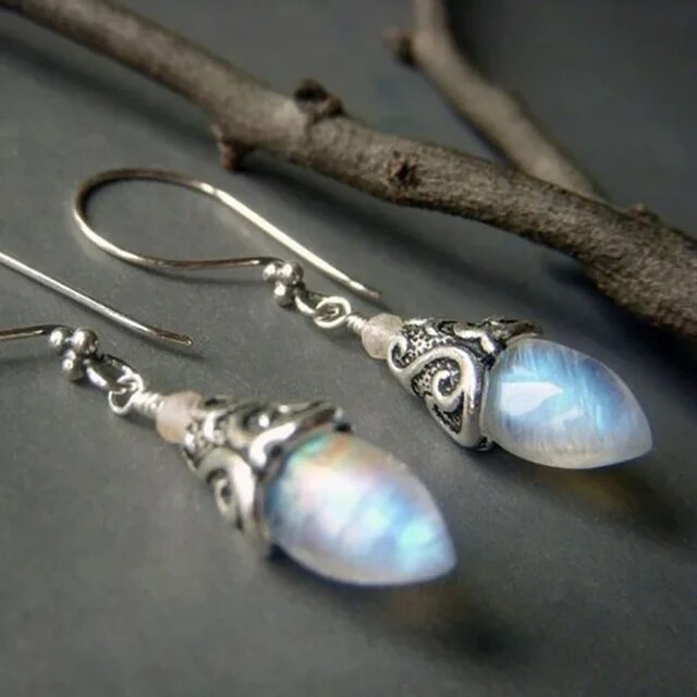 Moonstone Earrings by Evelin