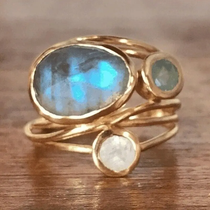 Moonstone Ring by Johanna