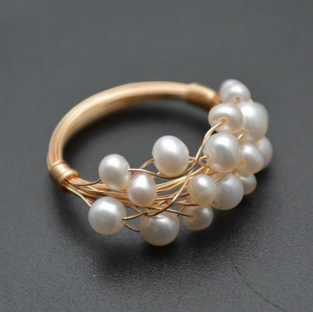 Classic Pearl Nest Ring