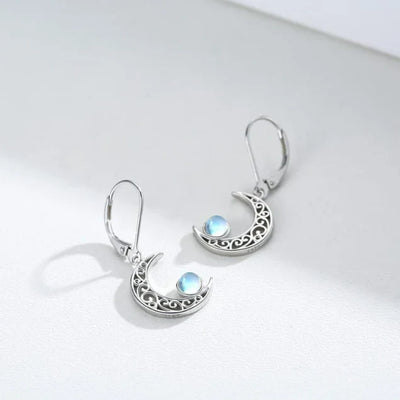 Rheta Moonstone Drop Earrings