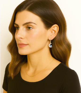 Rheta Moonstone Drop Earrings