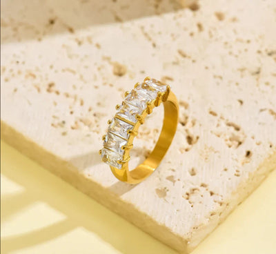 Moonstone Ring - Assorted Gemstone Options