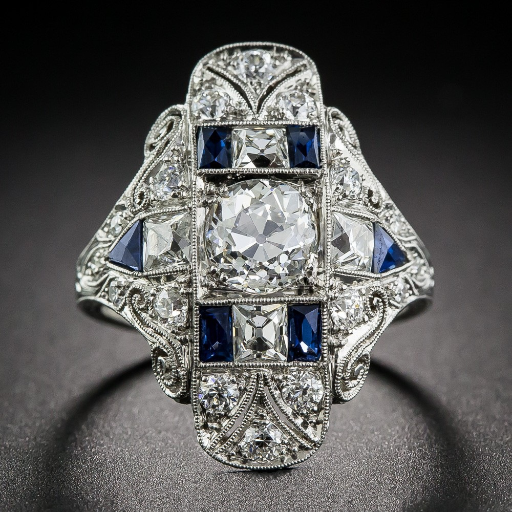 Classic Silver Ring with Vintage Zirconia