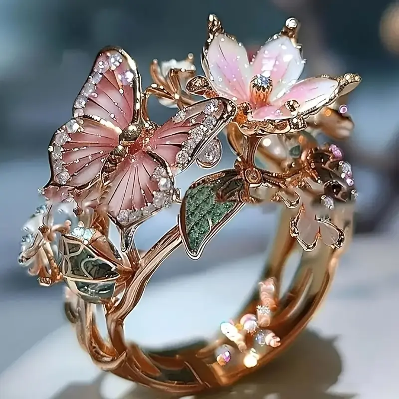 Croia™ | Zirconia Butterfly Ring