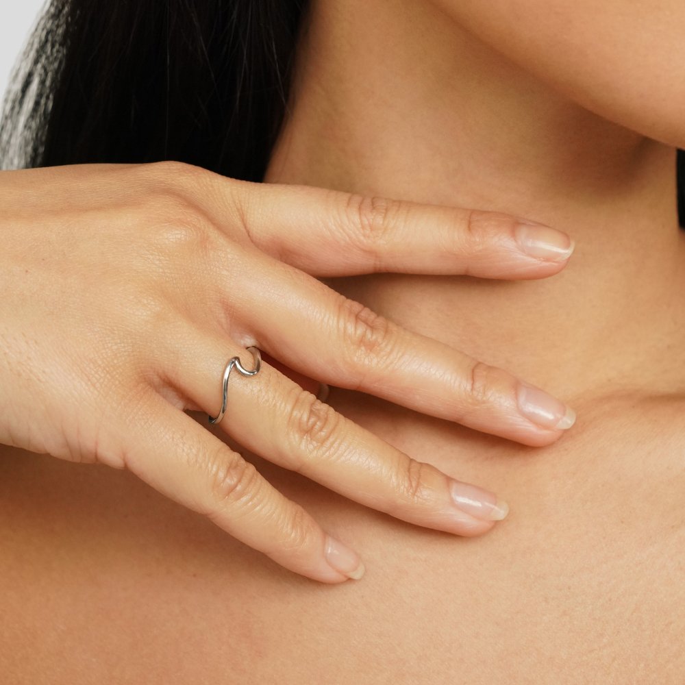 Imari Silver Wave Band