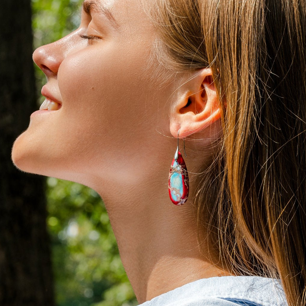 Camila | Elegant Imperial Teardrop Earrings