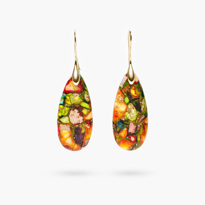 Harper | Bold Teardrop Earrings