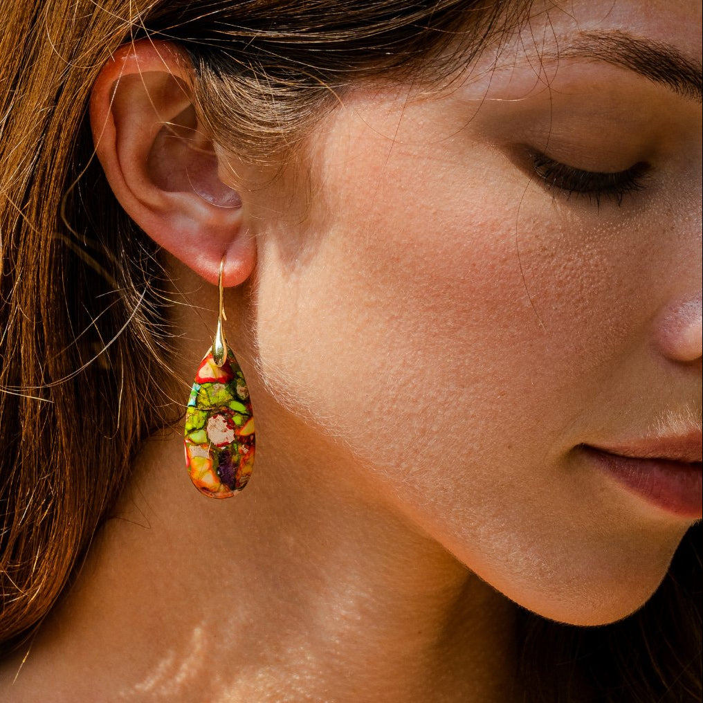 Harper | Bold Teardrop Earrings