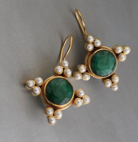 Gaby™ | Classic Pearl Vintage Earrings