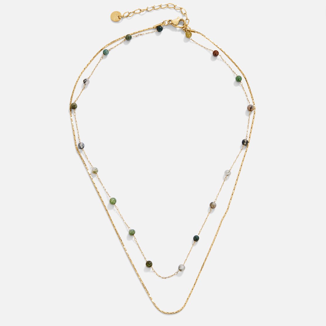 Layered Necklace Alana Gold & Stone
