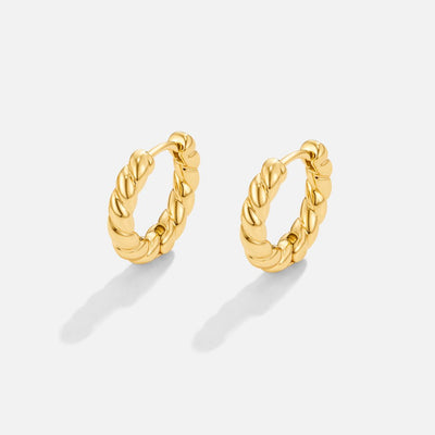 Luna 14k Gold Elegant Knotted Earrings