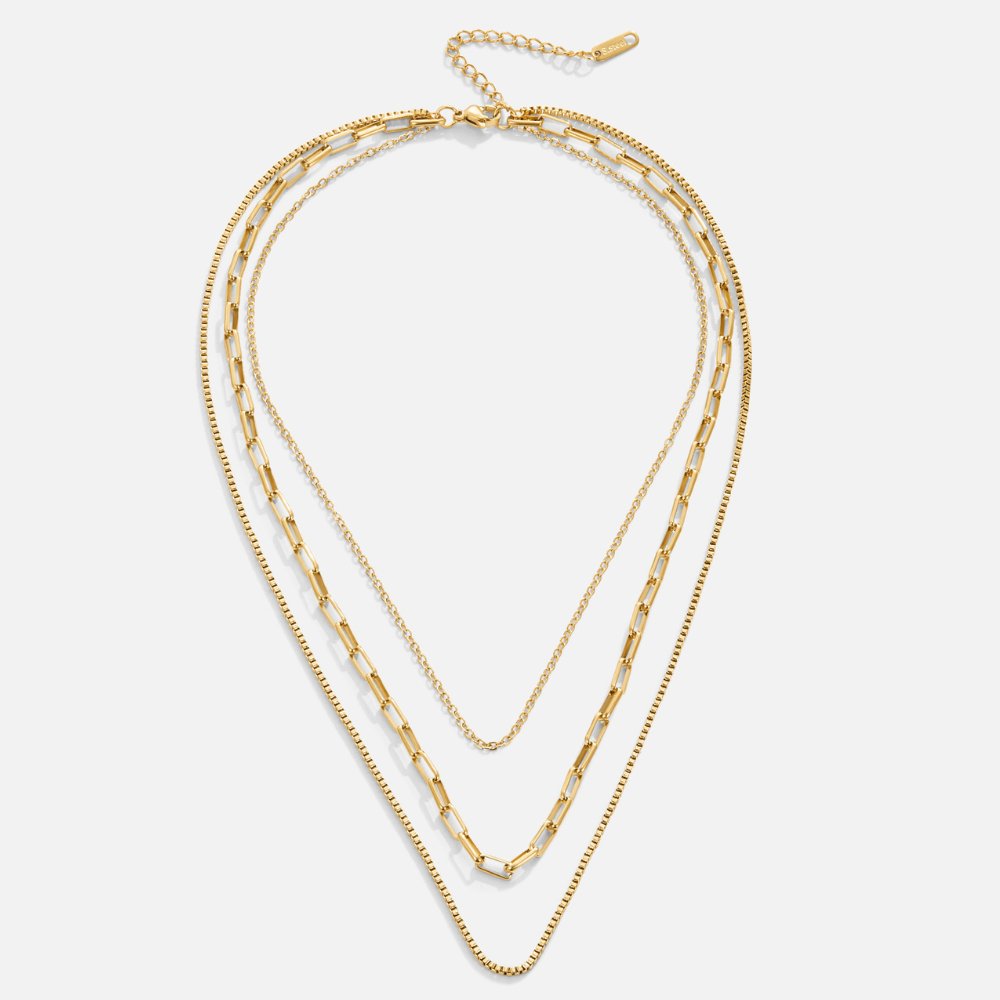 Myla 18k Gold Layered Necklace