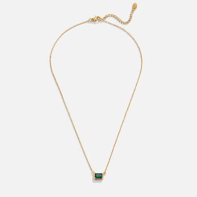 Charlee | Moni Emerald Green Necklace