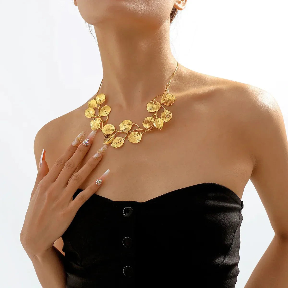 Nature's Leaf Bold Necklace