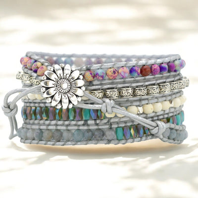 Violet | Ocean Shield Wrap Bracelet