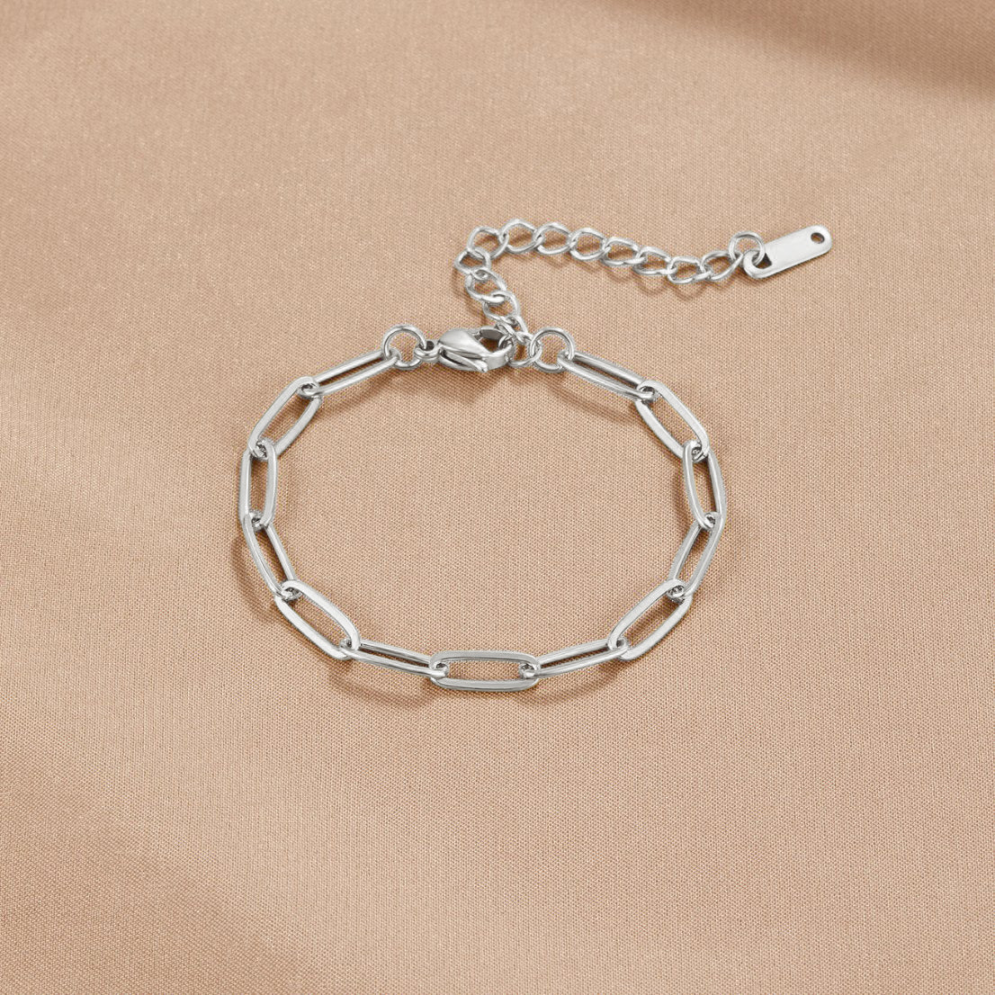 Sterling Silver Link Bracelet