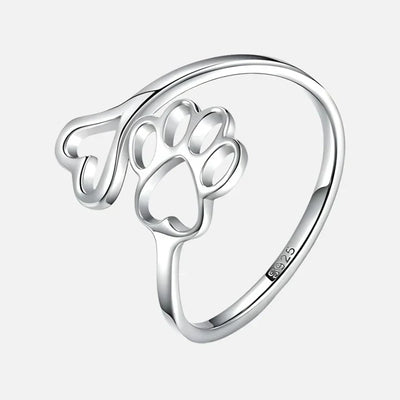 Calder™ | Adjustable Heart-Paw Ring