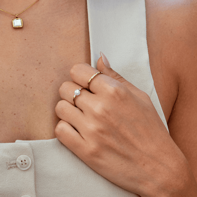 Peri Freshwater Pearl Statement Ring